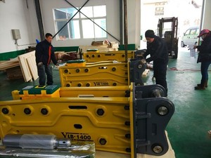 SB81 <span class=keywords><strong>140</strong></span> mm Ciseau 26 Tonnes Excavatrice Rock Jack Marteau Type De Boîte Disjoncteur Hydraulique avec Fonction De Silence pour Rock Breaking - Product Image 5
