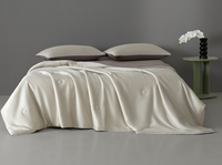 Couette d'été en mélange Tencel, toucher frais, légère et respirante, 50% Lyocell, imprimée réactif, pour la maison et l'hôtellerie, vente en gros