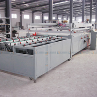 Machine d'impression automatique sur verre grande taille Eworld WD-1630, moteur PLC, 150 m/min, 220 V/380 V, épaisseur de verre 1-20 mm, 400-1000 pièces/h