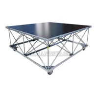 Scène pliante intelligente, estrade portable, plateforme à installation rapide, estrade pour concert, estrade pour batterie