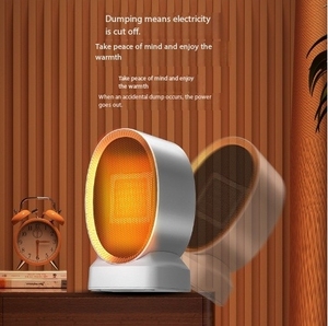 เครื่องทำความร้อนตั้งโต๊ะขนาดเล็กสำหรับโฮมออฟฟิศ PTC เสียงเบา ความเร็วสูง ให้ความร้อนอัจฉริยะ ควบคุมอุณหภูมิคงที่ ประหยัดพลังงาน พัดลมทำความร้อนไฟฟ้า - Product Image 2