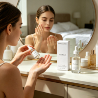 Produits de soin de la peau du visage en gros, produits de beauté unisexes, sérum pour le visage en marque privée, meilleures ventes