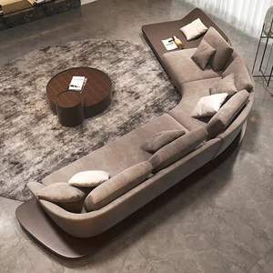 <span class=keywords><strong>Divano</strong></span> di Lusso Italiano da Soggiorno di Alta Gamma e Design Angolare Moderno e Modulare in Morbido Tessuto per Villa e Casa - Product Image 1