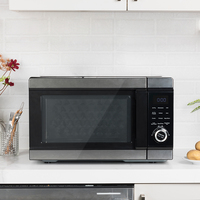 Appareil de cuisine de comptoir 4 en 1 de grande capacité de 28L Four combiné à convection numérique électrique Friteuses à air Four à micro-ondes