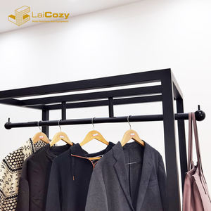 Laicozy कस्टम काला समाप्त 304 स्टेनलेस स्टील होटल की लॉबी Bellman ट्राली - Product Image 5