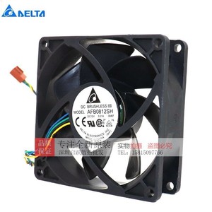 เดลต้า Afb0812sh 80x80x25 มม.พัดลมไร้แปรงถ่าน Dc 12v 0.51a ตลับลูกปืนคู่พัดลมระบายความร้อนเคสคอมพิวเตอร์ - Product Image 2
