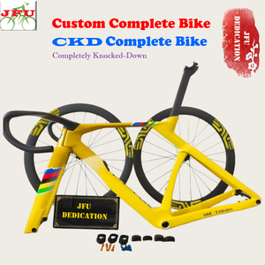 Bicicleta de <span class=keywords><strong>Carretera</strong></span> Y1Rs de Fibra de <span class=keywords><strong>Carbono</strong></span> Ultegra R8100 / R8170 Di2 de 12 Velocidades con Sistema de Frenos de <span class=keywords><strong>Disco</strong></span>, Piezas de Bicicleta para Cervelo Colnago. Cañón. - Product Image 3