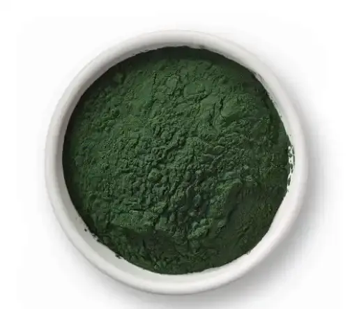 Pasokan bubuk ekstrak chlorella Natural kualitas tinggi chlorella vulgaris