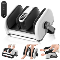 Appareil de massage des pieds électrique Shiatsu avec télécommande, massage des pieds par roulement pour les mollets et les jambes