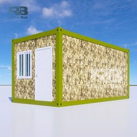 Rapid Box 20ft rapidement maison mobile minuscule bureau dortoir Portable pliable préfabriqué Z pliable conteneur maison