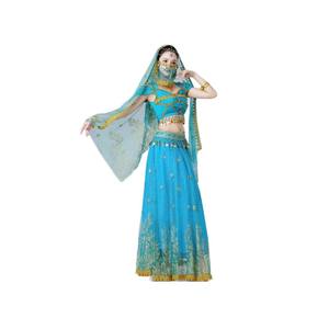 Costume de danse orientale <span class=keywords><strong>Aladdin</strong></span> <span class=keywords><strong>Jasmine</strong></span> Princess, vêtements d'entraînement, costume de scène, ensemble de performance Han-Tang, vente en gros - Product Image 5