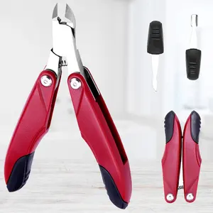 Professional Foldable Multi-function Manicure Tools Pedicure Stainless Steel Toe Nail Ingrown Cuticle Removal Cutters Nippers