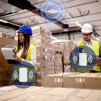 Perangkat Keras IoT Yang Dapat Diprogram Kit Pengembangan Gudang Pintar Termasuk Sensor Akselerasi Label Aset Ble Gateway