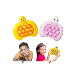 Best Selling Cute Rabbit Stress Relief Toys For Children Quick Push Game Pop Fidget Toy For Kids