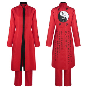 Disfraz de Cosplay de Kurokawa Isana, Abrigo Largo Rojo con Diseño Yin Yang, Traje de Anime para Adultos, Otoño 2023 - Product Image 1