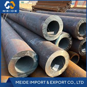 Tubería de Acero Laminada en Frío Personalizada en Oferta, Tubo Soldado St52 Cuadrado/Redondo, Tubería de Acero Negra Galvanizada para Construcción - Product Image 4