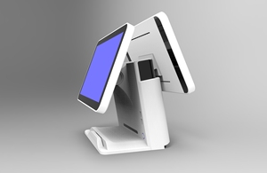 เครื่องรับชำระเงินแบบหน้าจอสัมผัสพร้อมขาตั้งสำหรับร้านค้าปลีก - Product Image 2