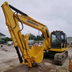Livraison rapide Komatsu Pc130 13Ton Excavator Excellente condition de travail Machine de terrassement d'occasion avec pompe à moteur à noyau en vente - Product Image 1