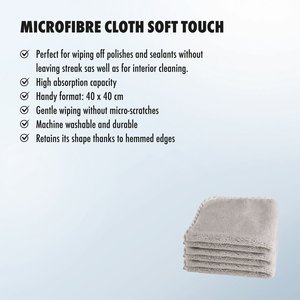 Chiffon en microfibre doux au toucher, lot de 50 pièces, pour peinture automobile délicate et surfaces intérieures - Product Image 2