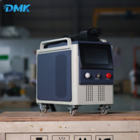 Nettoyeur laser à fibre pulsée DMK New Style 200W Jpt MOPA pour la rouille, la peinture, l'huile, la graisse, la poussière sur différents matériaux