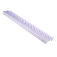 Supports de Mahjong personnalisables en acrylique violet clair de 19 pouces, faits à la main, avec bords festonnés