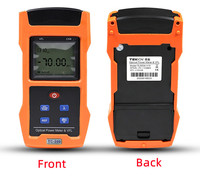 TC-200 Handheld Optical Power Meter with VFL OPM Network Cable Tester Optic Fiber Equipment for FC/SC/ST Universal Interface
