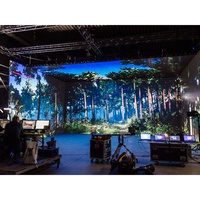 Pantalla Led transparente para estudio de fotografía, película 3D para escenario, fondo Virtual, evento, realidad, producción de volumen, pantalla de pared de agua