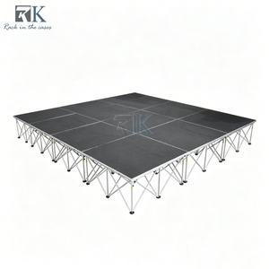 Aluminum <b>Stage</b> <b>Platform</b> RedOutdoor Event <b>Platform</b> Rectangle <b>Stage</b> - Product Image 4