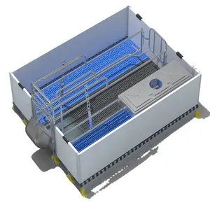 Pig products manufacture design farrowing crate for pig farm