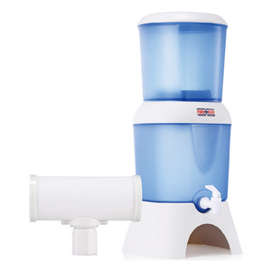 Purificateur d'eau <span class=keywords><strong>portable</strong></span> à gravité de 3,7 gallons pour la maison, avec filtre UF en céramique lavable, pour une utilisation domestique et en extérieur - Product Image 1