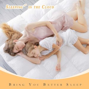 <span class=keywords><strong>Surmatelas</strong></span>, <span class=keywords><strong>surmatelas</strong></span> extra épais poche profonde remplissage alternatif en duvet doux, <span class=keywords><strong>moelleux</strong></span> doux, personnalisation du support - Product Image 5
