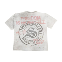 T-shirts vintage en coton 100% délavé à l'acide Huili Summer pour hommes, impression personnalisée, coupe ample, manches courtes, t-shirt graphique
