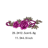 Tulle tissu Sexy tentation Rose fleur rouge vêtements de nuit pour femmes manteaux culottes robes de bal vêtements dentelle