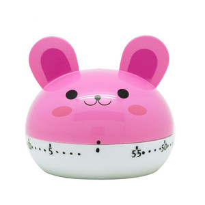 Creative Animal Mechanical <b>Timer</b> 60 Min Countdown Kitchen <b>Timer</b> For Cooking With Frog Rabbit Chick Puppy Design - Product Image 5