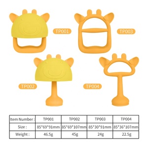 3 Packs Anti Dropping Mitten Teething Baby Chew Sucking <strong>Toys</strong> Soothing Pacifier Silicone Wrist Hand Teethers - Product Image 4