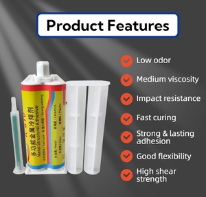Flexibele Koude Lassen Acryl Kit 2 Delen Hybride Kit Acryl Kit Kit Epoxy Structurele Kleeflijm Voor Metaal - Product Image 2