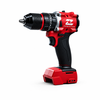Perceuse à percussion électrique sans fil 18V Lithium-Ion 13mm 150N.M Couple maximal Variable 3 fonctions Mini perceuse électrique sans fil pour métal