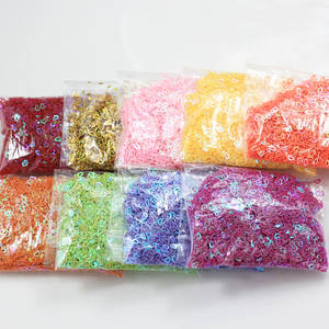 4 millimetri a Forma di <span class=keywords><strong>Cuore</strong></span> Vuoto PVC Allentato Paillettes Glitter Paillettes Per Arte Del Chiodo Del Manicure Della Decorazione di Cerimonia Nuziale Confetti - Product Image 6