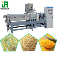 Machine à extruder les miettes de pain entièrement automatique, machine à broyer les miettes de pain japonaises Panko, machine à fabriquer des miettes de pain aux cacahuètes à vendre