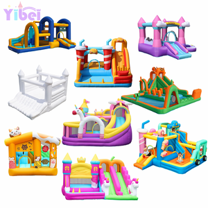 Castillo Inflable Yibei para Interiores y Exteriores con Tobogán y <span class=keywords><strong>Piscina</strong></span>, <span class=keywords><strong>Casa</strong></span> de Brinco Inflable, Equipo de Entretenimiento para Niños y Adultos en <span class=keywords><strong>Alquiler</strong></span> - Product Image 1