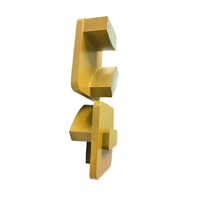 Disque abrasif diamanté pour polissage, outil de meulage de sols en béton, bloc carré 10 mm, dureté moyenne, OEM/ODM/OBM disponible