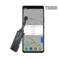 Traceur GPS GSM Mini TK003 avec Détection ACC, Suivi de Véhicules à Distance en Temps Réel pour Voitures et Motos, Application Gratuite, Portable, Coupure Moteur