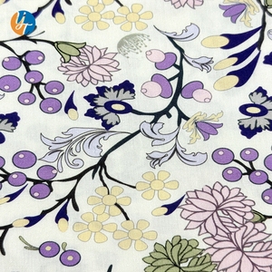 Tela de Algodón Orgánico Peinado 100% con Estampado Digital London Lawn Liberti, para Vestidos y Camisas - Product Image 3