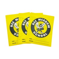 Carpeta de Anillas A4 de Alta Calidad con Perforadora de 3 Orificios, Dos Bolsillos, Diseño Profesional para Uso Escolar y Comercial Digital