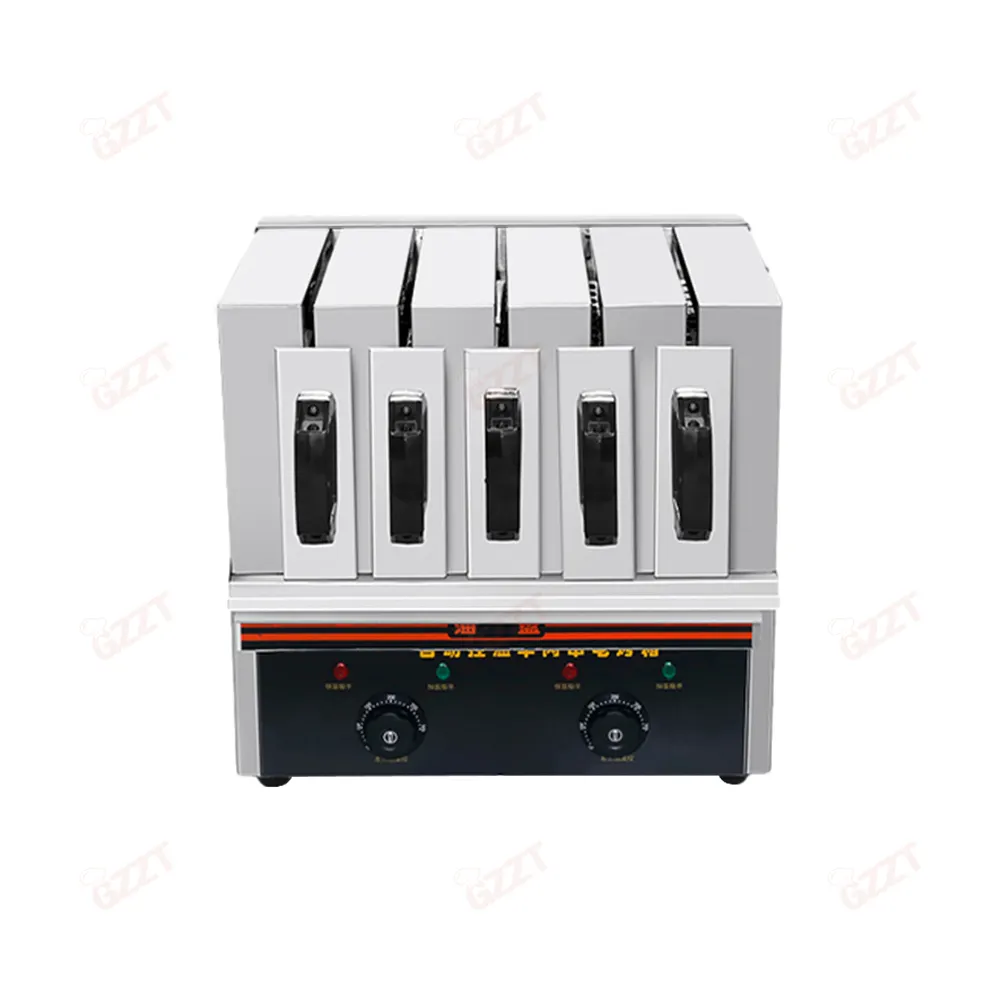 Machine commerciale de brochettes de viande de 5 groupes 3600w Machine de barbecue sans fumée Bbq Machine de gril électrique fabricant de barbecue sans fumée