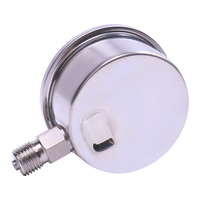 Manomètre rempli de fluide FS Y-60BF 3/8" 1/4" BSPT en acier inoxydable, jauge de pression numérique, précision 1,6%, 0,1-6Mpa pour le traitement de l'eau
