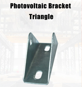 Support Fixation Strut System Mounting Triangular <b>Connector</b> for Installation of <b>Solar</b> Photovoltaic Brackets - Product Image 5