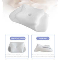 Fonction oreiller orthopédique en mousse à mémoire de forme pour soulager les douleurs au cou et aux épaules