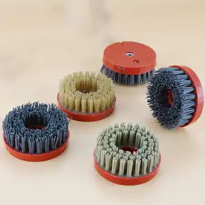 2022 Carbide Fickert Diamond Frankfurt Silicon Antique Nylon Abrasive Brush For Granite Marble Floor Steel Wood Surface Grinding