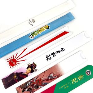 卸売 竹製使い捨て箸 カスタム包装印刷入り 寿司箸 ツインテンソゲ箸 レストラン用 - Product Image 3